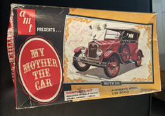 Vintage 1965 MY MOTHER THE CAR AMT Model Car 1/25 Scale NBC-TV RARE Open Box