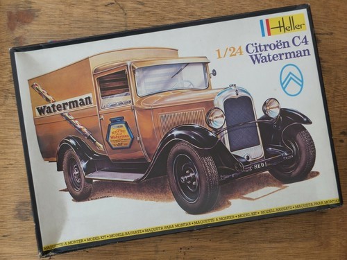 M37 Heller 703 – Waterman Citroen C4 Rare 1/24 Model Kit Original Early Release