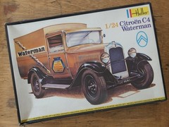 M37 Heller 703 – Waterman Citroen C4 Rare 1/24 Model Kit Original Early Release