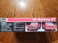 REVELL 1968 MUSTANG GT SNAP TOGETHER MODEL KIT 1987 #6035 FACTORY SEALED 1987