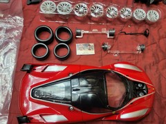 Maisto MAI39132R 1-14 Official Ferrari Product FXX K Toy Car Kit Red # 39132
