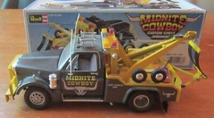 Revell H-1383 Midnite Cowboy Custom Chevy Wrecker Truck Built 70s in Box