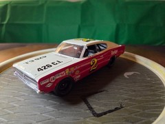 1/24 Don White #2 Dodge 426 C.I. NASCAR Hand Built Model Car Vintage Mopar Stock