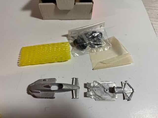 Tameo Kits 1/43 scale metal model kit ZakSpeed west 861 G.P. Monaco 1986 TMK 44