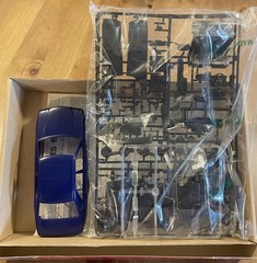 Esci #3046 1:24 Scale Mercedes 190E – Open Box/Sealed Bags – 100% Complete