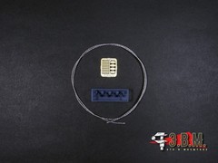 2S1 Gvozdika Zvezda 3660 1/35 Resin Tow Cable Detail Set for Military Vehicle Mo