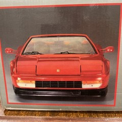 Pocher 1/8 Red Ferrrari Testarossa Spider Roadster K54 FREE UPS PACKING/SHIPPING