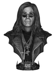 Ozzy Bust Rock Icon model kit unassembled unpainted see Description