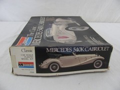 1982 Monogram 1/24 Classic Mercedes 540K Cabriolet Model Car Kit #2306 New!