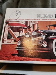 VINTAGE NOS MIB MONOGRAM CLASSIC ROLLS ROYCE 1966 PHANTOM II PC109300 MODEL KIT
