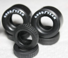 8 SUPER WIDE SPECIAL DRAG SLICKS (2 PAD PRINT G-YEAR (2) SUPER STREET & 4 FRONT