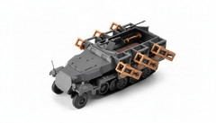 1/72 Military Vehicle Model Kit Plastic Assembly Tank Truck Toy Set