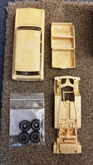 JO-HAN 1/25 ’61 OLDSMOBILE F-85 STATION WAGON MODEL KIT UNBUILT C-4661 READ