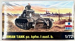 ESCI ERTL 1/72 German Tank pz. kpfw. l ausf. b.