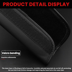 Compatible with RS Seatbelt Covers Fit for Camaro RS Car Accessories,Seatbelt Sh