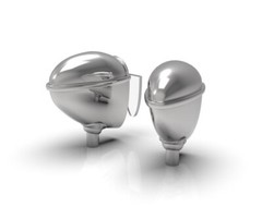 1:25 Set of Woodlite Style Headlights With Separate Lenses.