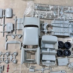 A1C 1957 Chevrolet Bel Air Hardtop Big 1/16 Model Kit AMT T841