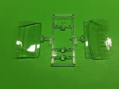 1970 70 Monte Carlo SS Lowrider 1/25 AMT Glass Windshield Head Lamps Light Model