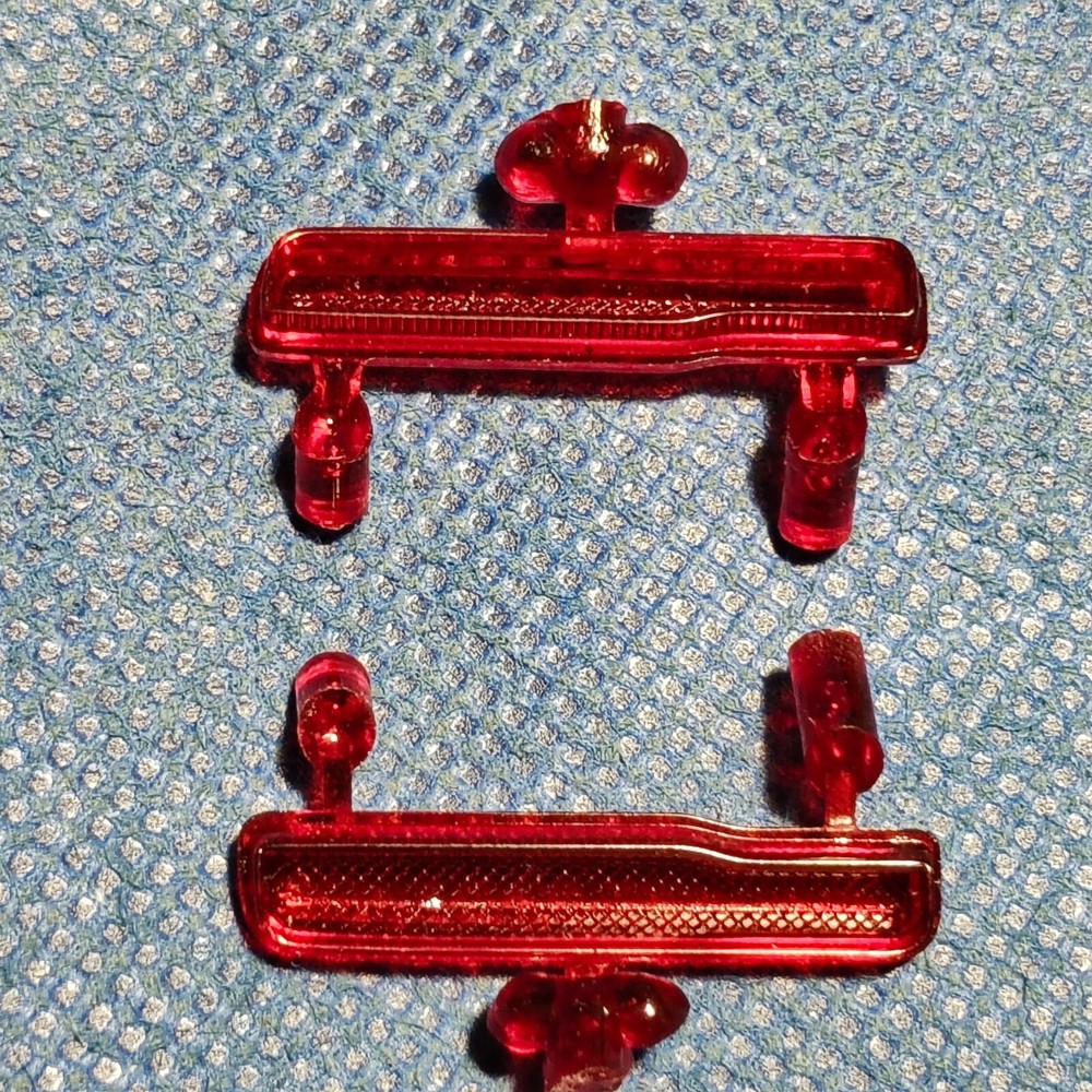 🌟 Brake Lights For 1970 Dodge Charger 1:25 Scale 1000s Model Car Parts 4 Sale