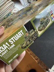 Academy 1/35 M3A1 Stuart Light Tank Model Kit #13269 New Open Box