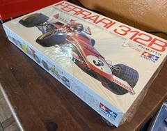 Tamiya 1/12 Big Scale Series 7 Ferrari 312B Formula One Model Kit 12 Sealed