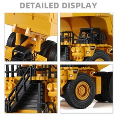 Diecast Masters 1:35 Construction Equipment Large Dump Truck Model Gift for
