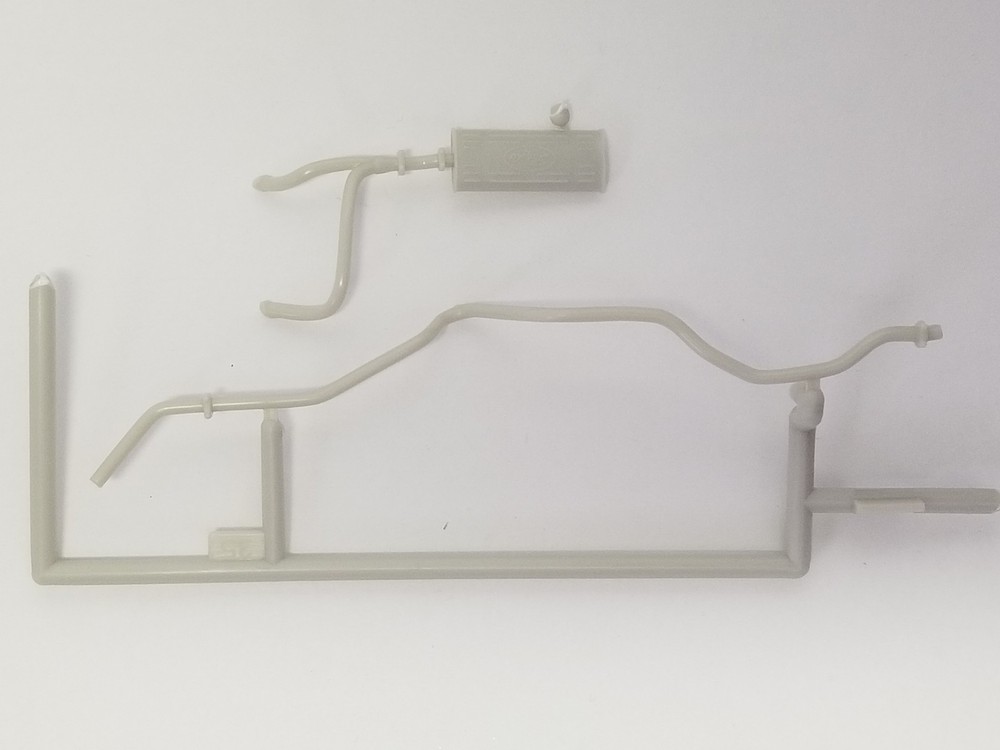 1958 Edsel Pacer EXHAUST from AMT 1:25 Model Kit 58