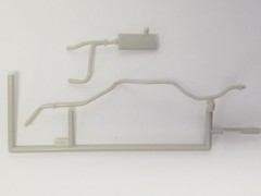1958 Edsel Pacer EXHAUST from AMT 1:25 Model Kit 58