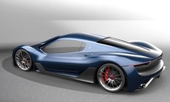 1:12 Maserati Race Car 24Custom Built HyperCar SuperCar18Carousel Concept Model