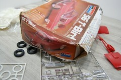 Monogram ’56 T-Bird Model Car Kit 1:24 Scale Pre-Owned Partially Assembled 1956