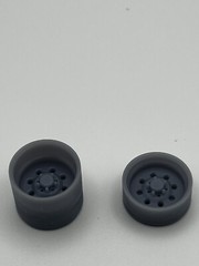 1/24 Resin “Weld” Style Drag Racing Model Car Wheels/Tires,1/25, 3D Print