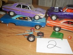 Model Car Junkyard/Parts Lot Salvage Built Plastic Models #2
