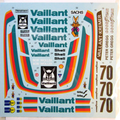Decalpool 1/20 Kremer Porsche 935 Vaillant Decal Sheet for Tamiya Kit DP277