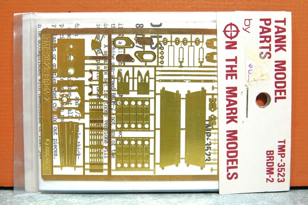 1/35 ON THE MARK MODELS BRDM-2 EXTERIOR DETAILS PHOTO ETCH SET # TMP-3523