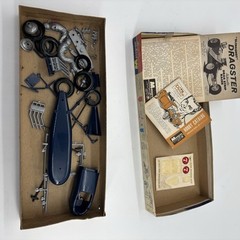1959 MONGRAM SLINGSHOT DRAGSTER (ORIGINAL NOT REISSUE) W INSTRUCTIONS, PC49-98
