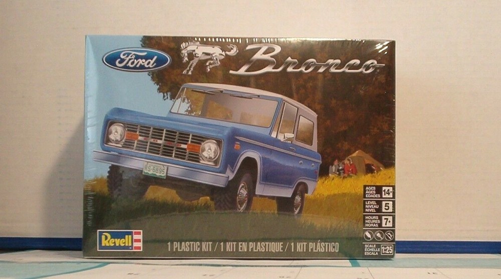 Ford ’66 Bronco Revell 1:25 scale Hobby Model Kit – HOBBY TIME MODEL SHOP