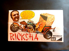 Model Kit Ricksha Wild Chinatown Express Custom Show Car MPC Retro Deluxe 1:20