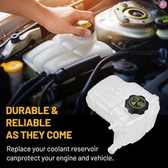 Coolant Reservoir Tank 603-383 Compatible with 2010-2016 Chevy Cruze 2012-2014