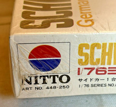 Nitto Model Kit German Army Jeep Schwimm Wagen 1/76 Sealed 448-250
