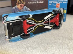 VERY RARE!! Vintage SMP 1958 Chevrolet Impala CONVERTIBLE Model Car Kit. NICE!!