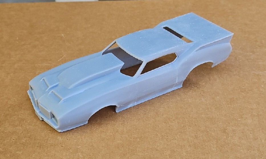 ABS-LIKE RESIN 3D PRINTED 1/25 1972 OLDS CULASS OUTLAW PRO MOD BODY