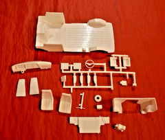 AMT 1977 Ford Van Interior 1/25