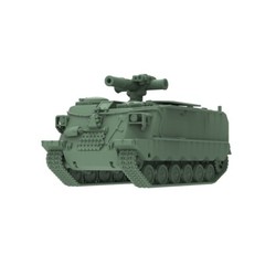 SS200743 1/200 Military Model Kit Sweden Pansarv?rnsrobotbandvagn Pvrbv.551