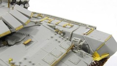 PE Detail Set Tool Box Latches for scale model T 72 T 90 Trumpeter 1:35