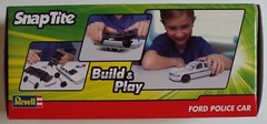 1/25 Ford Police Car SnapTite Build & Play Revell #85-1688 Factory Sealed MISB