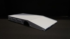 Model Ramp truck body 1:24 scale kit model Diorama Assembly required
