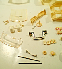 VINTAGE AMT 1960 THUNDERBIRD CONVERTIBLE KIT #1260 REBUILDER OR PARTS *L@@K!