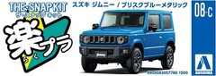 1/32 The Snap Kit series Suzuki Jimny Bliss Blue Metallic Plastic Model 08-C
