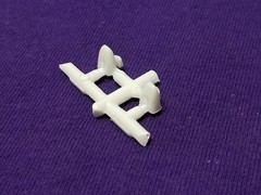 1974 Plymouth Road Runner SIDE MIRRORS from MPC 1:25 Model Kit 74 Roadrunner