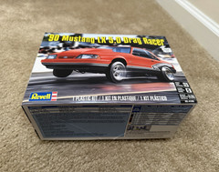 Revell 1:25 ’90 Mustang LX 5.0 Drag Racer Plastic Model Kit Unassembled 85-4195